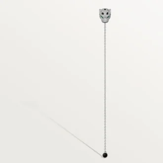 Accesorios Panthere De Cartier de elegancia masculina – Joya de bolsillo Panthere De Cartier de diamantes y oro – Cartier