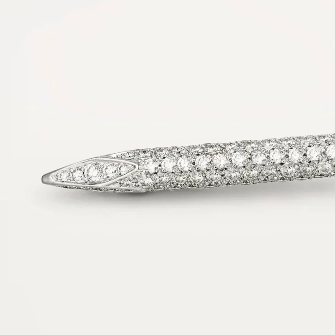 Alfiler de corbata Juste Un Clou – Oro blanco y diamantes – Cartier