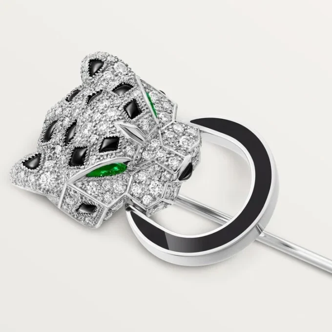 Alfiler de corbata Panthere De Cartier
