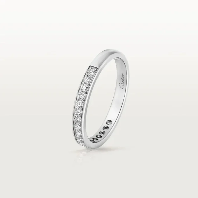 Alianza 1895 – Platino, diamantes – Cartier