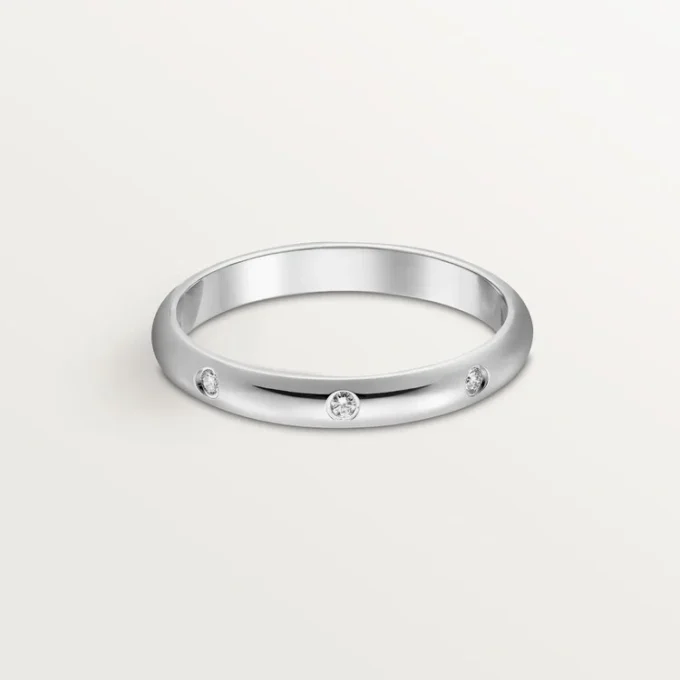 Alianza 1895 – Platino, diamantes – Cartier