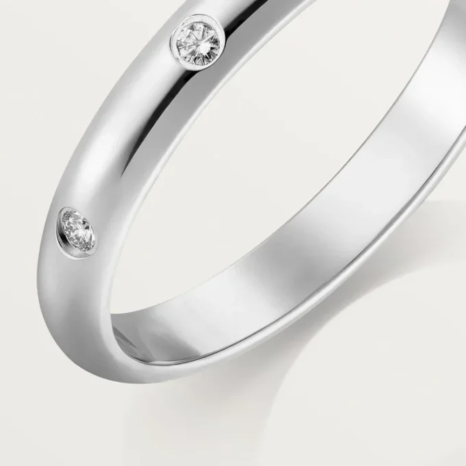 Alianza 1895 – Platino, diamantes – Cartier