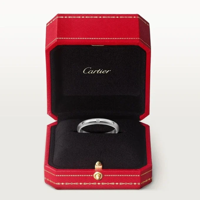 Alianza 1895 – Platino, diamantes – Cartier