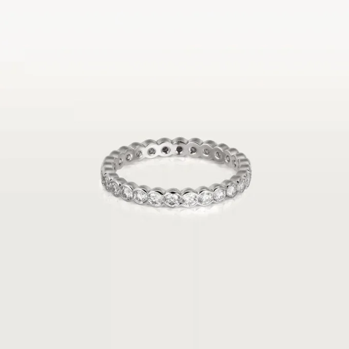 Alianza Broderie De Cartier – Oro blanco, diamantes – Cartier
