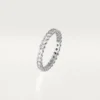 Alianza Broderie De Cartier – Oro blanco, diamantes – Cartier