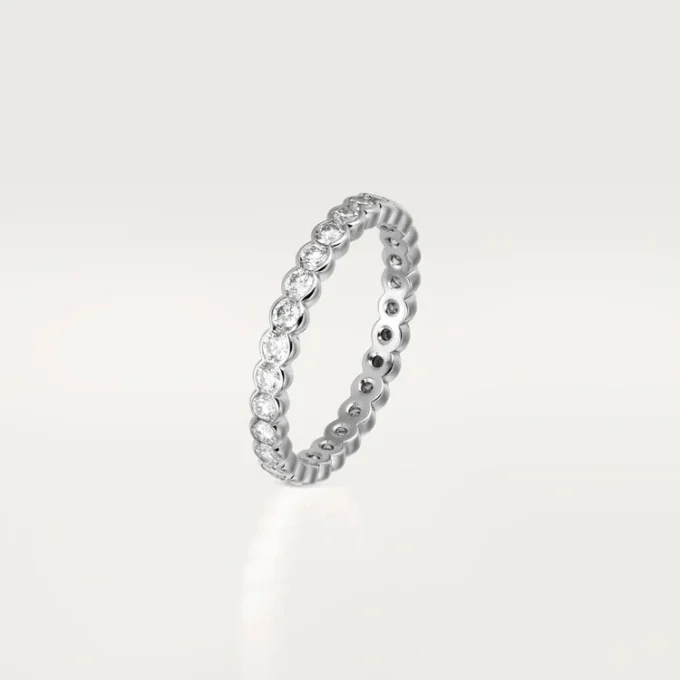 Alianza Broderie De Cartier – Oro blanco, diamantes – Cartier