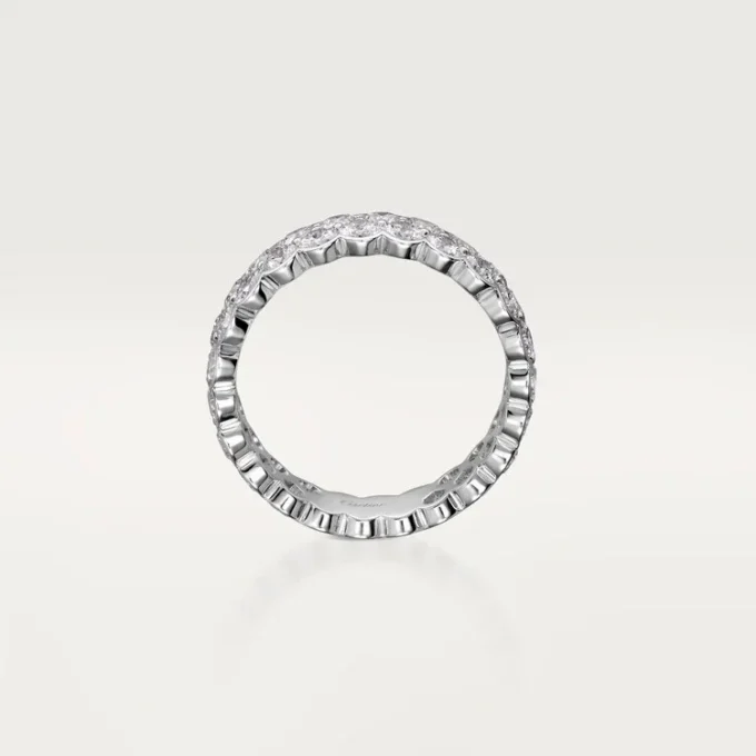 Alianza Broderie De Cartier – Oro blanco, diamantes – Cartier