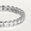 Alianza Broderie De Cartier – Oro blanco, diamantes – Cartier