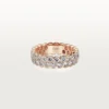 Alianza Broderie De Cartier – Oro rosa, diamantes – Cartier