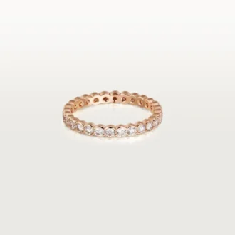 Alianza Broderie De Cartier – Oro rosa, diamantes – Cartier