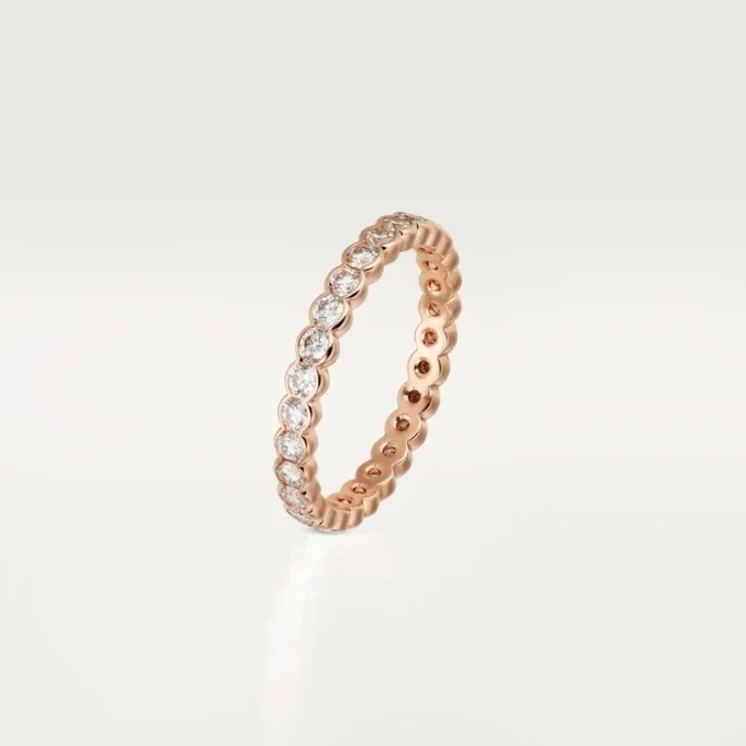 Alianza Broderie De Cartier – Oro rosa, diamantes – Cartier