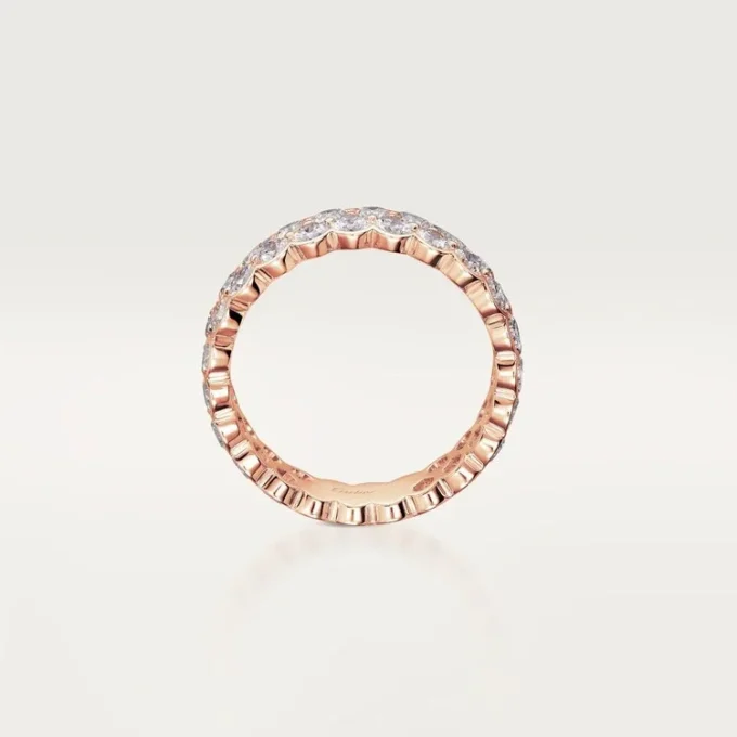 Alianza Broderie De Cartier – Oro rosa, diamantes – Cartier