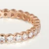 Alianza Broderie De Cartier – Oro rosa, diamantes – Cartier
