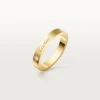Alianza C De Cartier, 3 mm de ancho, 1 diamante