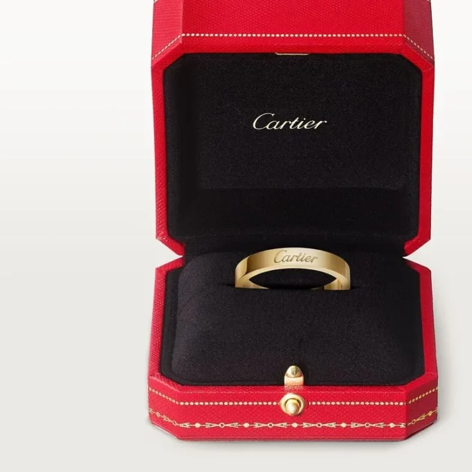 Alianza C De Cartier, 3 mm de ancho