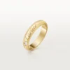 Alianza C De Cartier, 4 mm de ancho, 1 diamante