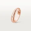 Alianza C De Cartier, 4 mm de ancho, 1 diamante