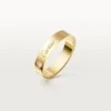 Alianza C De Cartier, 4 mm de ancho, 1 diamante