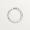 Alianza C de Cartier, 4 mm de ancho, 1 diamante