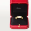 Alianza C De Cartier, 4 mm de ancho, 1 diamante