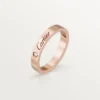 Alianza C De Cartier – Oro rosa, diamante – Cartier