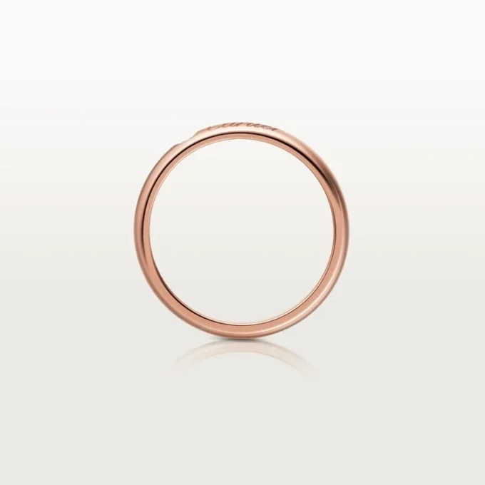 Alianza C De Cartier – Oro rosa, diamante – Cartier