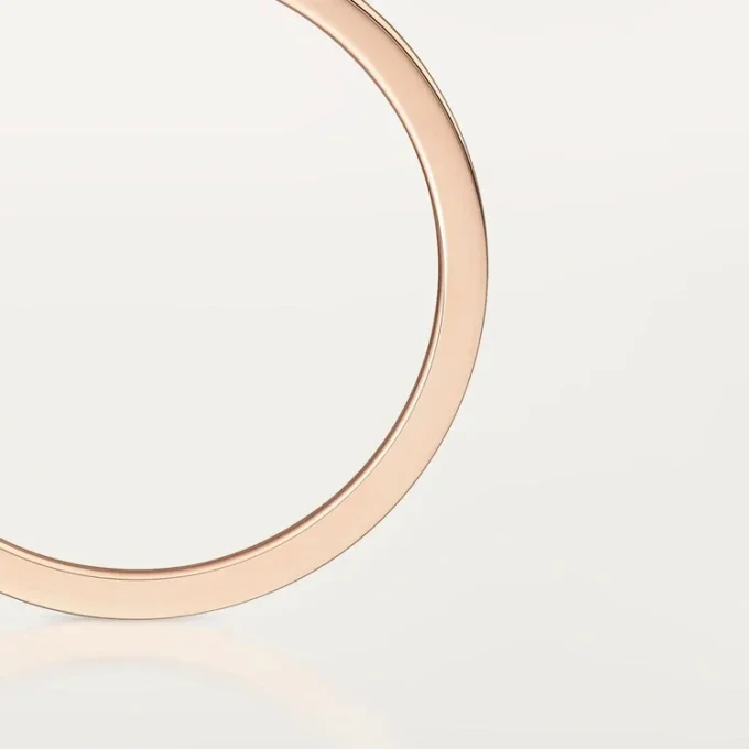 Alianza C De Cartier – Oro rosa, diamante – Cartier