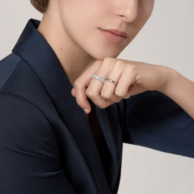 Alianza C De Cartier – Platino – Cartier