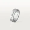 Alianza C de Cartier – Platino, diamantes – Cartier
