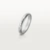 Alianza C de Cartier – Platino, diamantes – Cartier