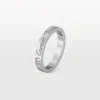 Alianza C de Cartier – Platino, diamantes – Cartier