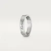 Alianza C de Cartier – Platino, diamantes – Cartier
