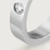 Alianza C de Cartier – Platino, diamantes – Cartier