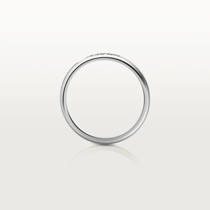 Alianza C de Cartier – Platino, diamantes – Cartier