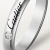 Alianza C de Cartier – Platino, diamantes – Cartier