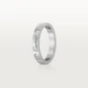 Alianza C de Cartier – Platino, diamantes – Cartier