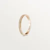 Alianza Cartier D’amour – Oro rosa, diamantes – Cartier