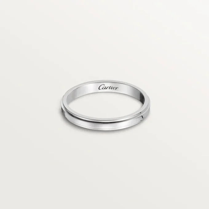 Alianza Cartier D’amour – Platino – Cartier