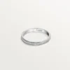 Alianza Cartier D’amour – Platino, diamantes – Cartier