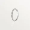 Alianza Cartier D’amour – Platino, diamantes – Cartier