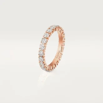 Alianza Cartier Destinee – Oro rosa, diamantes – Cartier