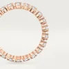 Alianza Cartier Destinee – Oro rosa, diamantes – Cartier