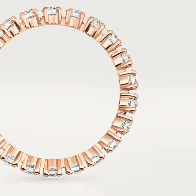 Alianza Cartier Destinee – Oro rosa, diamantes – Cartier