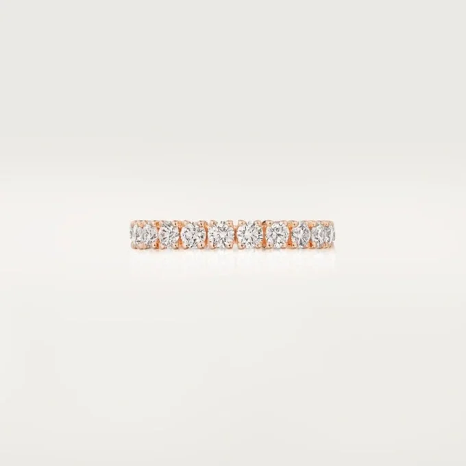 Alianza Cartier Destinee – Oro rosa, diamantes – Cartier
