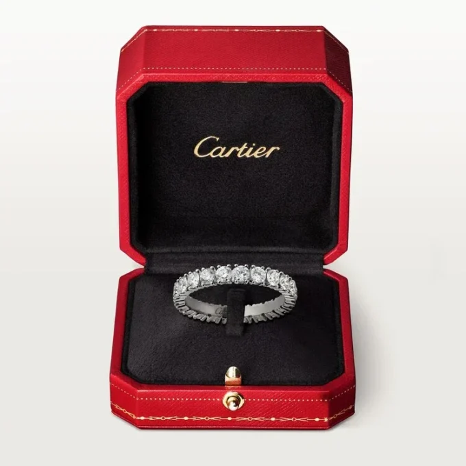 Alianza Cartier Destinee – Platino, diamantes – Cartier