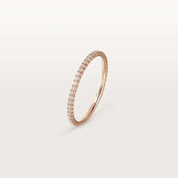 Alianza Etincelle De Cartier, 1,5 mm de ancho, pavé