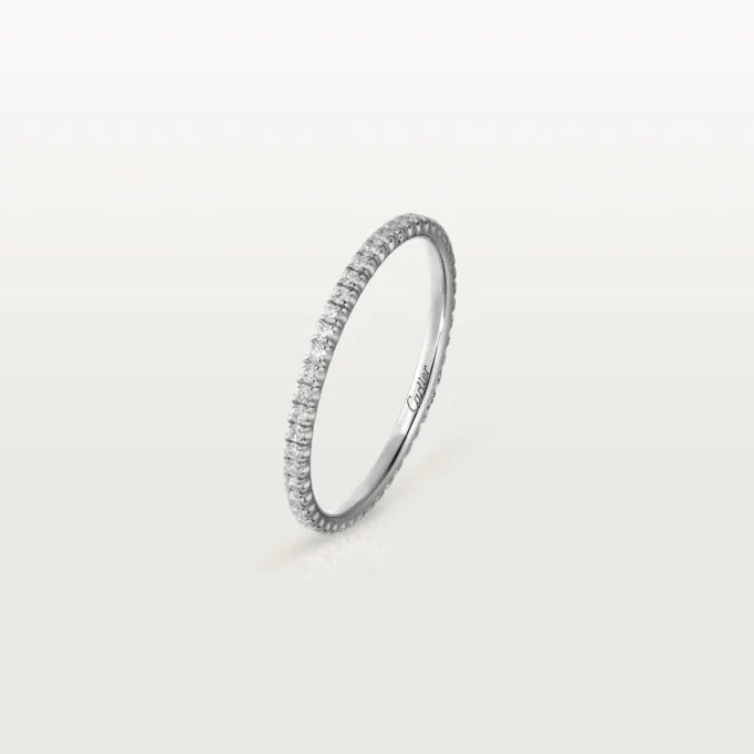 Alianza Etincelle De Cartier – Oro blanco, diamantes – Cartier