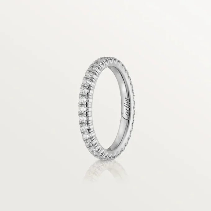 Alianza Etincelle De Cartier – Oro blanco, diamantes – Cartier