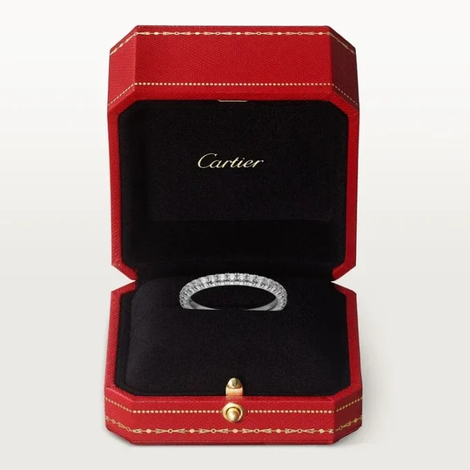 Alianza Etincelle De Cartier – Oro blanco, diamantes – Cartier