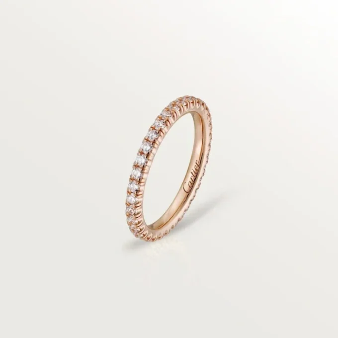 Alianza Etincelle De Cartier – Oro rosa, diamantes – Cartier